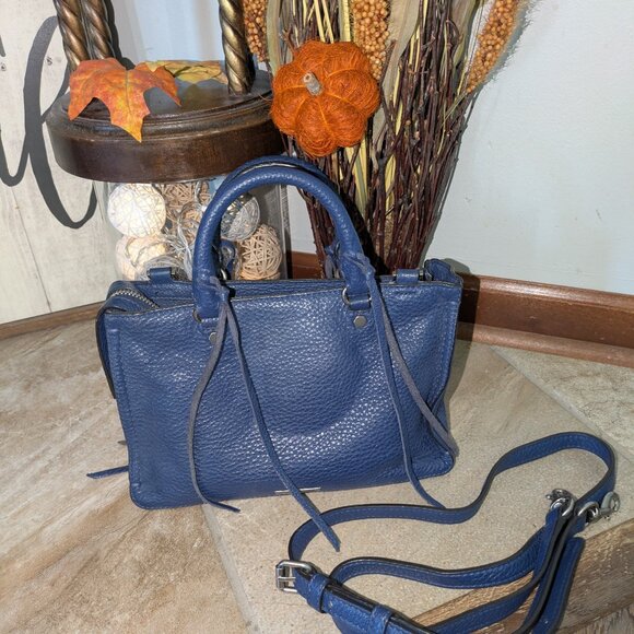 Rebecca Minkoff Regan Leather Satchel Crossbody - Picture 5 of 9